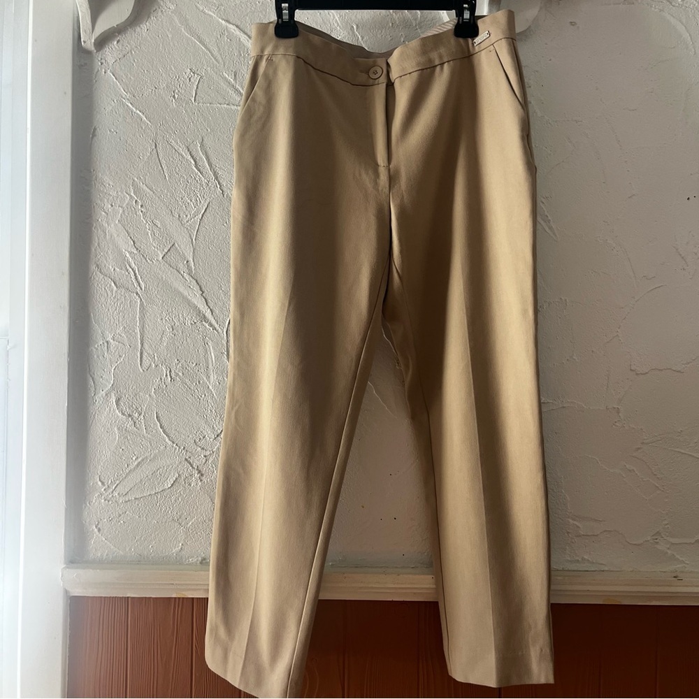 Badgley Mischka Women's Tan Chinos